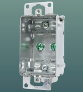 Steel Gangable Box with Flush Ears (1 1/2")