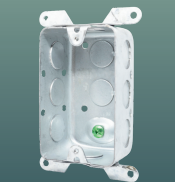 Steel Rectangle Utility Box With Mounting Ears (1 7/8")