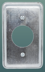 Steel Rectangular 1" Knockout Cover
