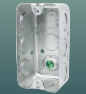 Steel Rectangle Narrow Utility Box (1 7/8")