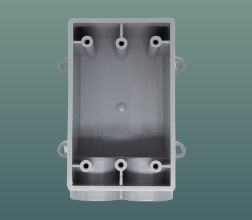 1-GANG FSC Box (2x 1" Knockout)